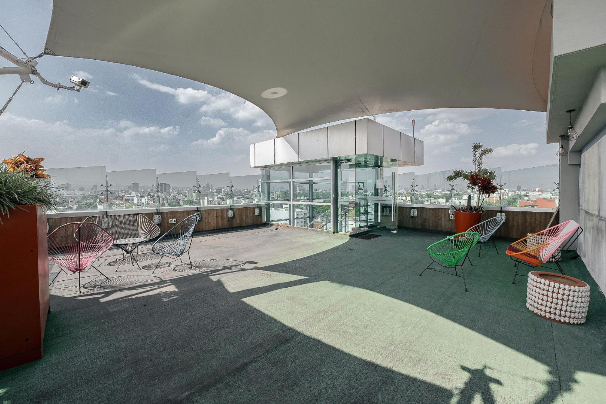 The Flamingo Rooftop Suite Unique Design In A Centric Location Città del Messico Esterno foto
